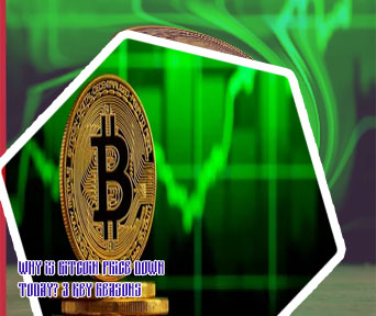 Bitcoin price falling today